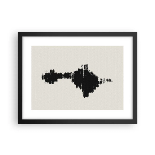 Poster in cornice nera - Le vibrazioni della fantasia - 40x30 cm