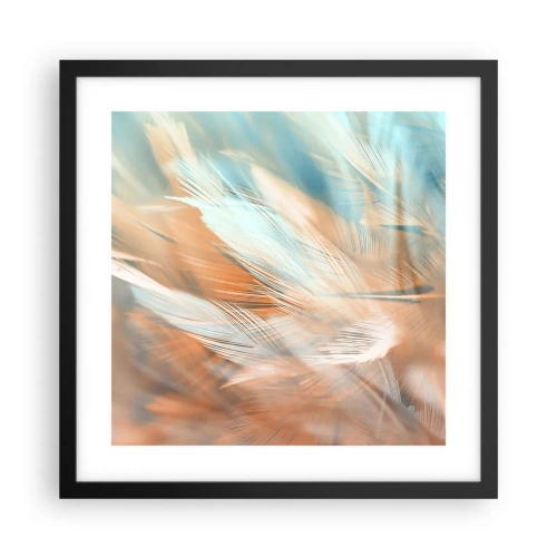 Poster in cornice nera - Nel paese della mitezza - 40x40 cm