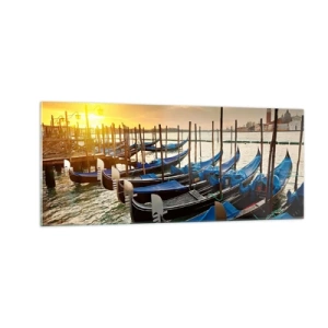 Quadro su vetro - Prima che arrivi il frastuono - 100x40 cm