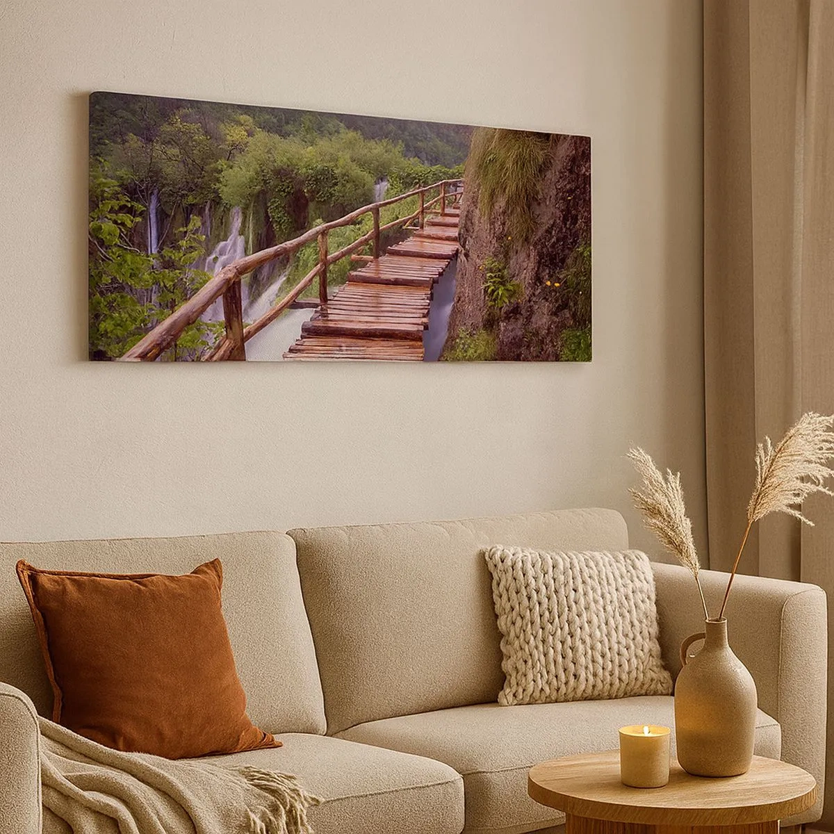 Quadro su tela - Stampe su Tela - Una bellezza incredibile - 100x40 cm