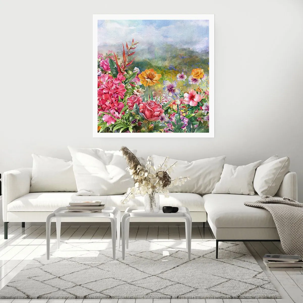 Poster - Il giardino impazzito - 30x30 cm