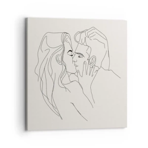Quadro su tela - Stampe su Tela - Intrecciati dal sentimento - 70x70 cm