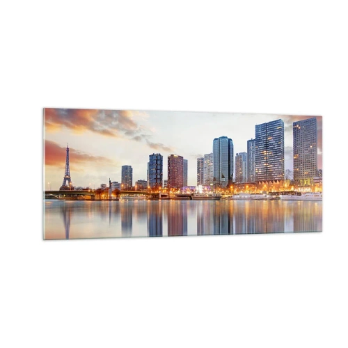 Quadro su vetro - La pace monumentale di Parigi - 100x40 cm