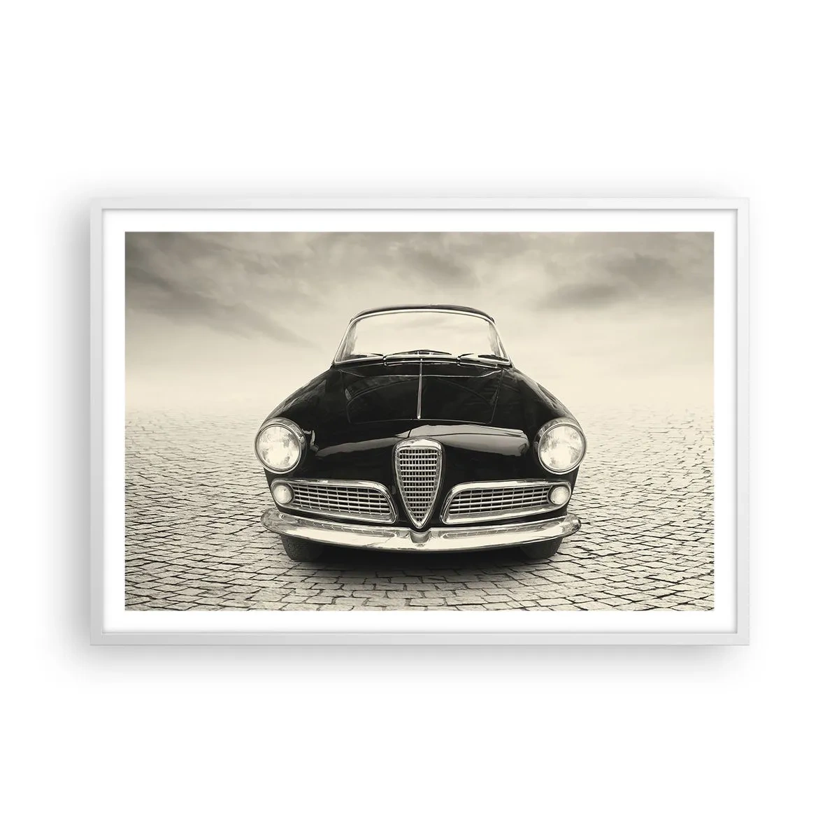 Poster in cornice bianca - Come non amarmi? - 91x61 cm