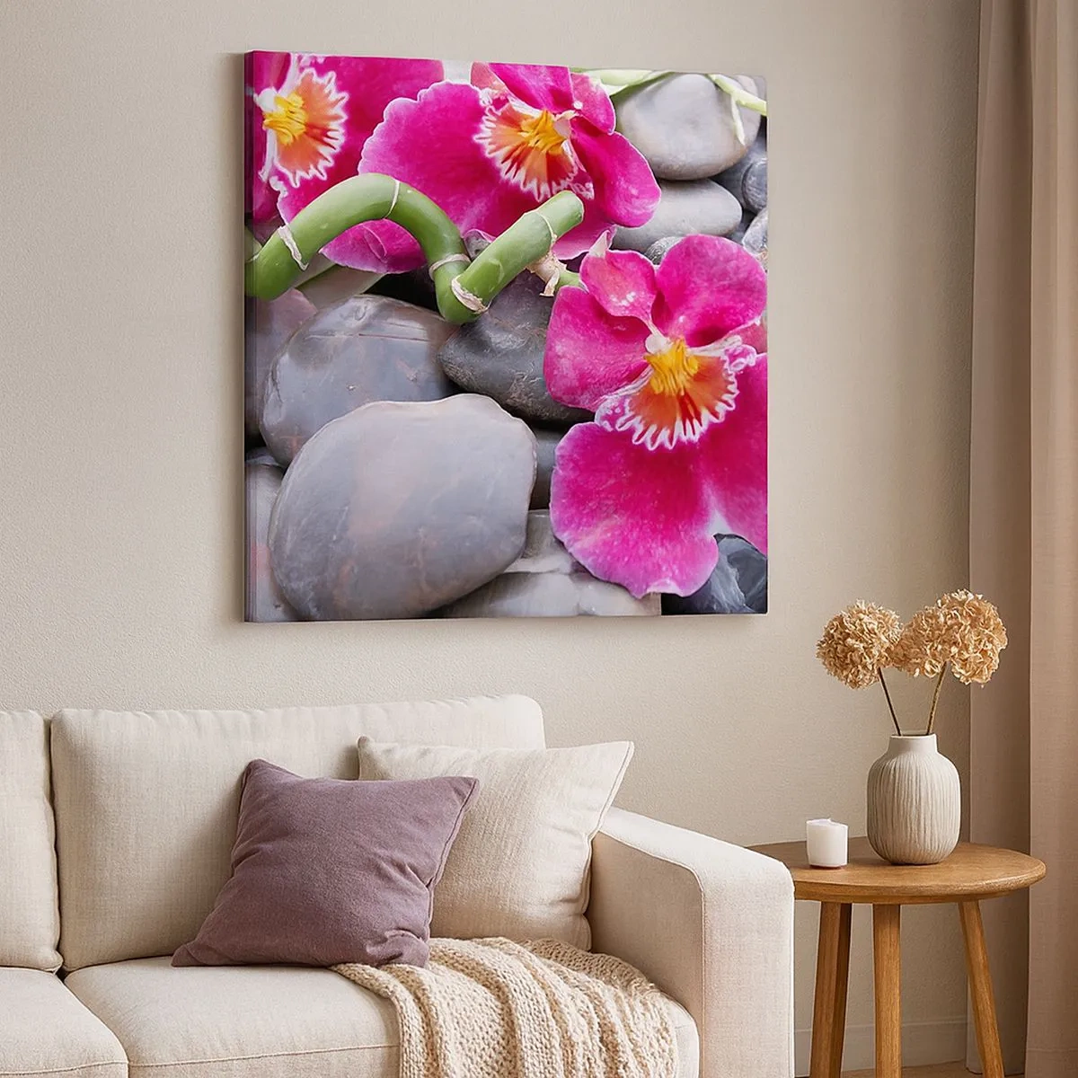 Quadro su tela - Stampe su Tela - Fresco e calore - 30x30 cm