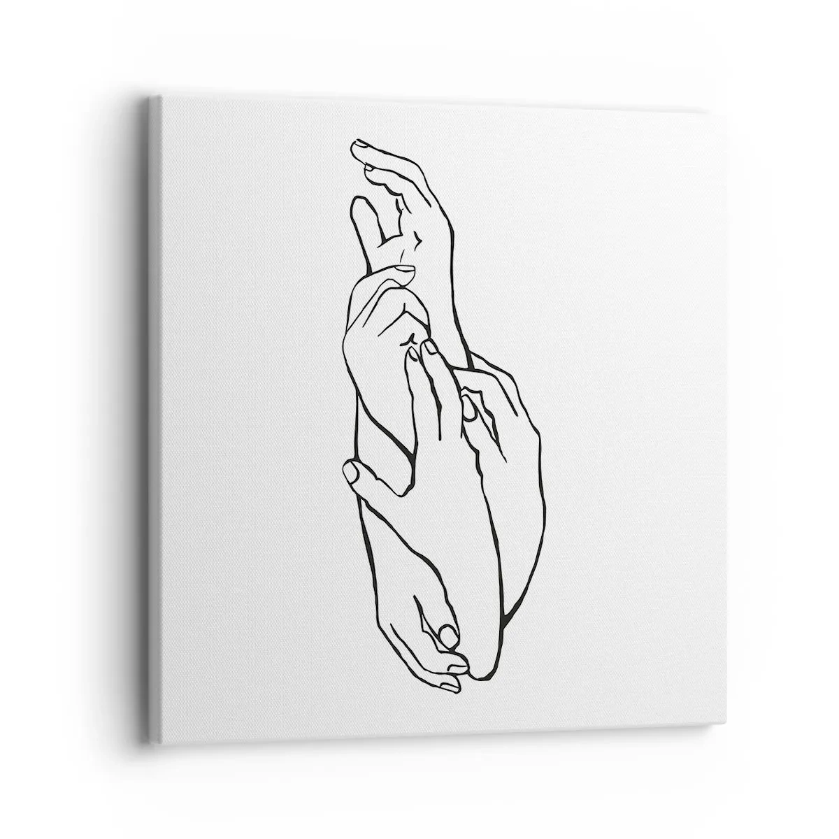 Quadro su tela - Stampe su Tela - Il tocco buono - 30x30 cm