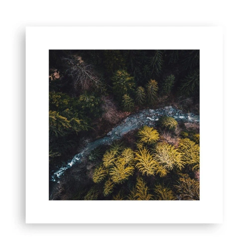 Poster - Sempre più veloce - 30x30 cm