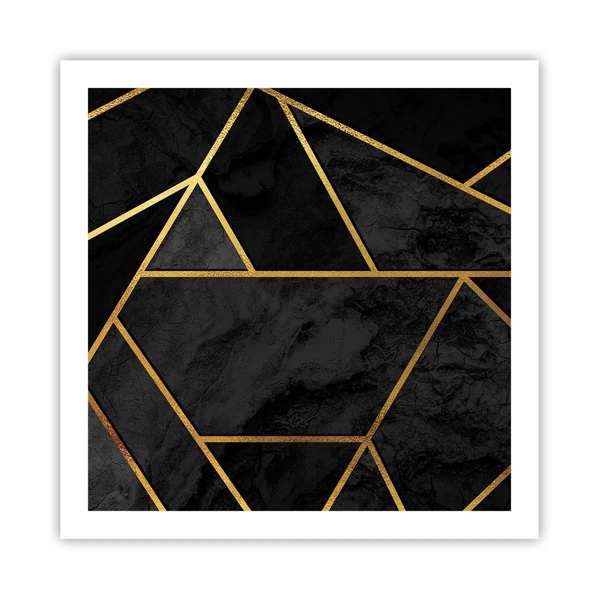 Poster - Oscurità e luce - 60x60 cm