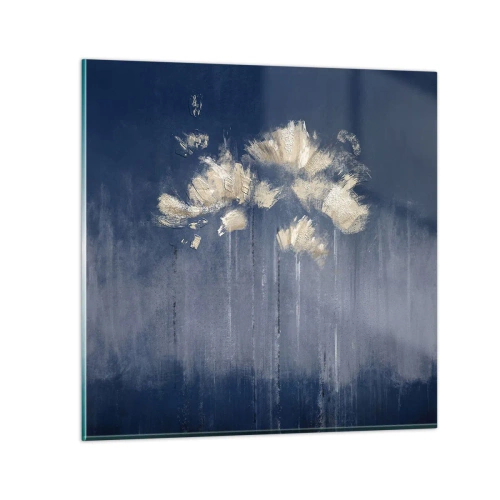 Quadro su vetro - Come petali al vento - 30x30 cm