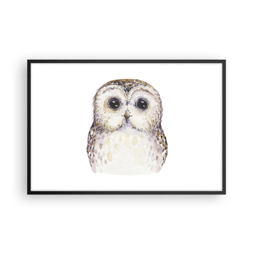 Poster in cornice nera - Guardami negli occhi - 91x61 cm