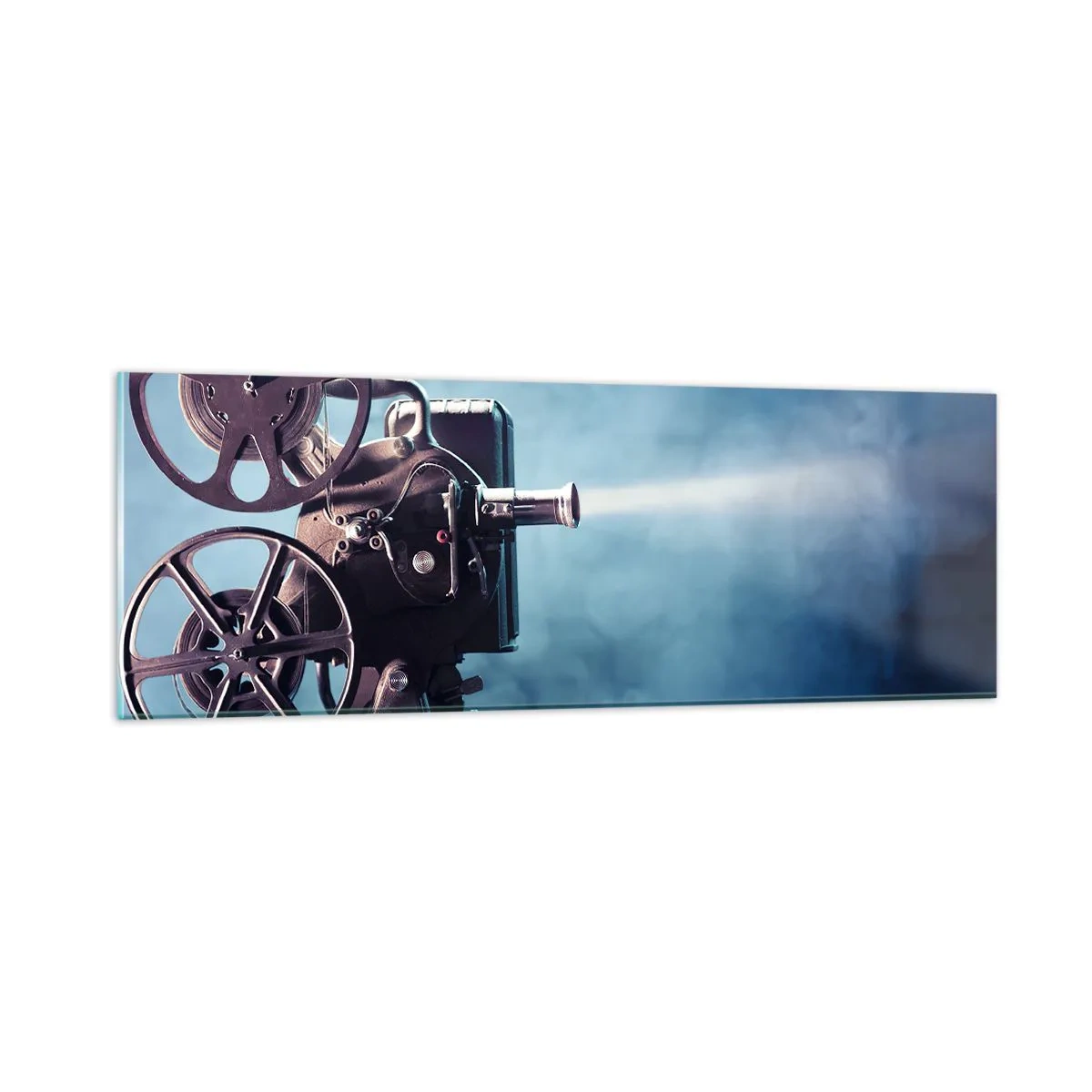 Quadro su vetro - Nel vecchio cinema - 90x30 cm