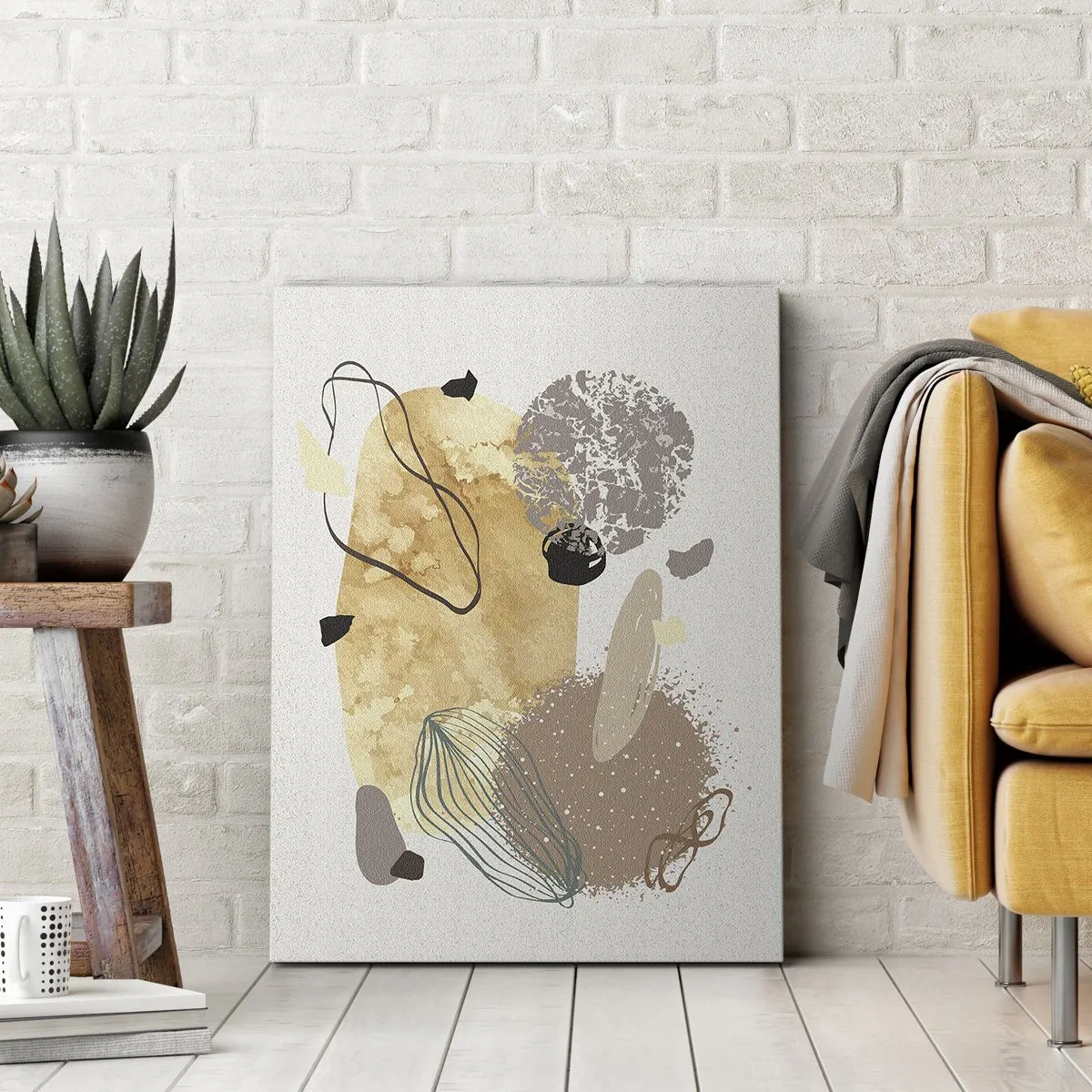 Quadro su tela - Stampe su Tela - Schizzologia applicata - 45x80 cm