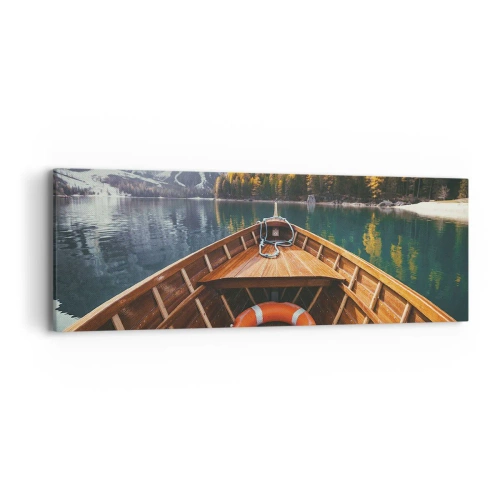 Quadro su tela - Stampe su Tela - Gita sui monti - 90x30 cm