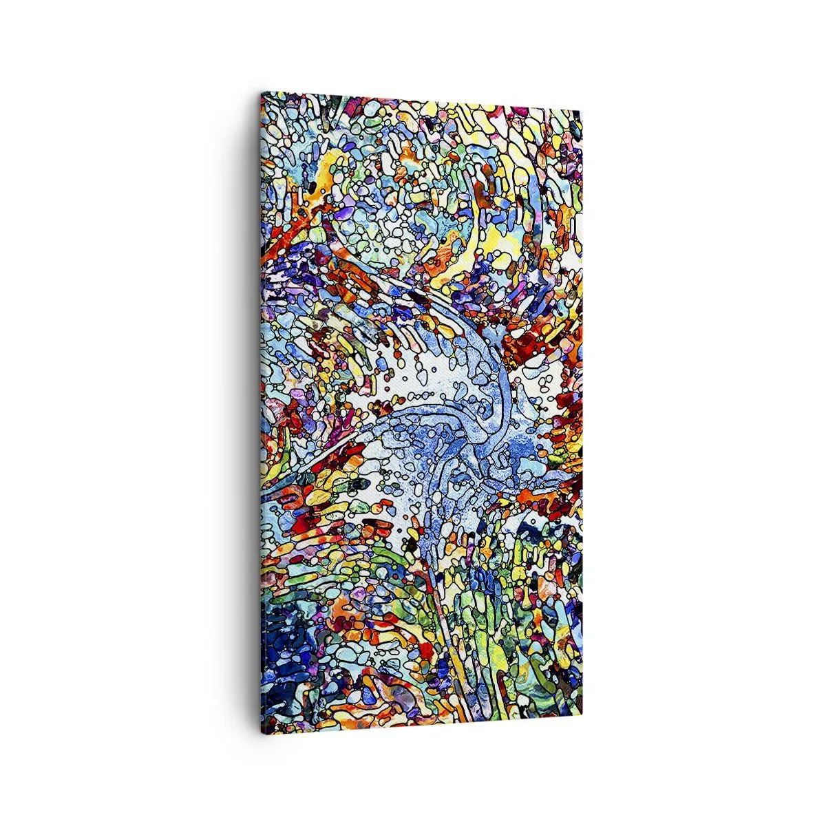 Quadro su tela - Stampe su Tela - Vetrate a gocce - 45x80 cm
