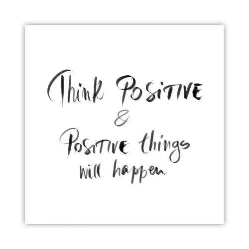 Poster - Come vivere? - 60x60 cm