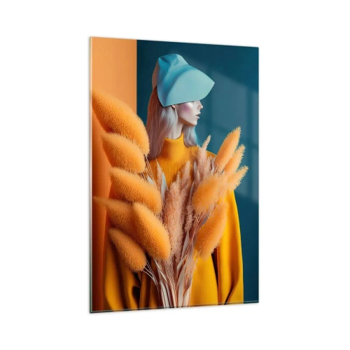 Quadro su vetro - Ritratto soffice - 80x120 cm