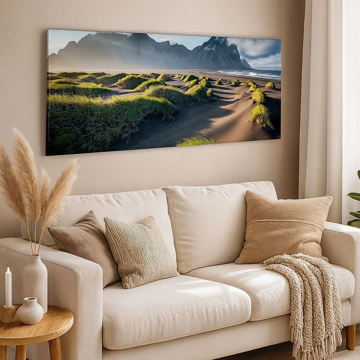 Quadro su tela - Stampe su Tela - Armonia degli elementi - 100x40 cm