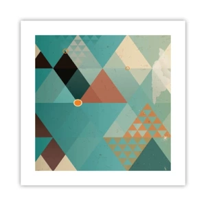 Poster - Unità della molteplicità, molteplicità dell'unità - 40x40 cm