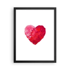 Poster in cornice nera - All you need is love - 30x40 cm