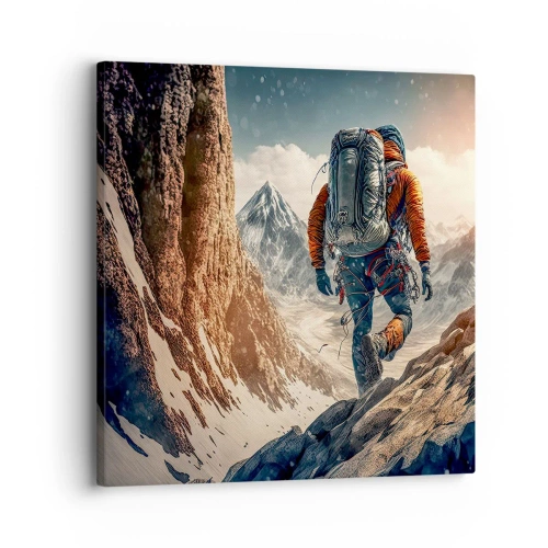 Quadro su tela - Stampe su Tela - Guerriero solitario - 30x30 cm
