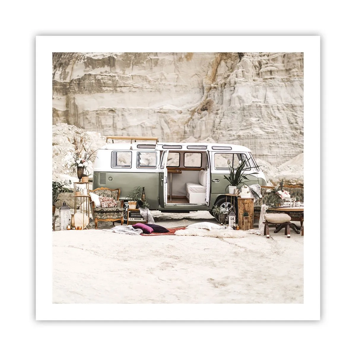 Poster - è tempo di viaggiare - 60x60 cm