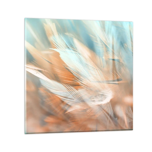 Quadro su vetro - Nel paese della mitezza - 30x30 cm