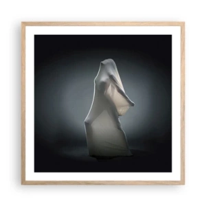 Poster in cornice rovere chiaro - Desideri nascosti - 60x60 cm