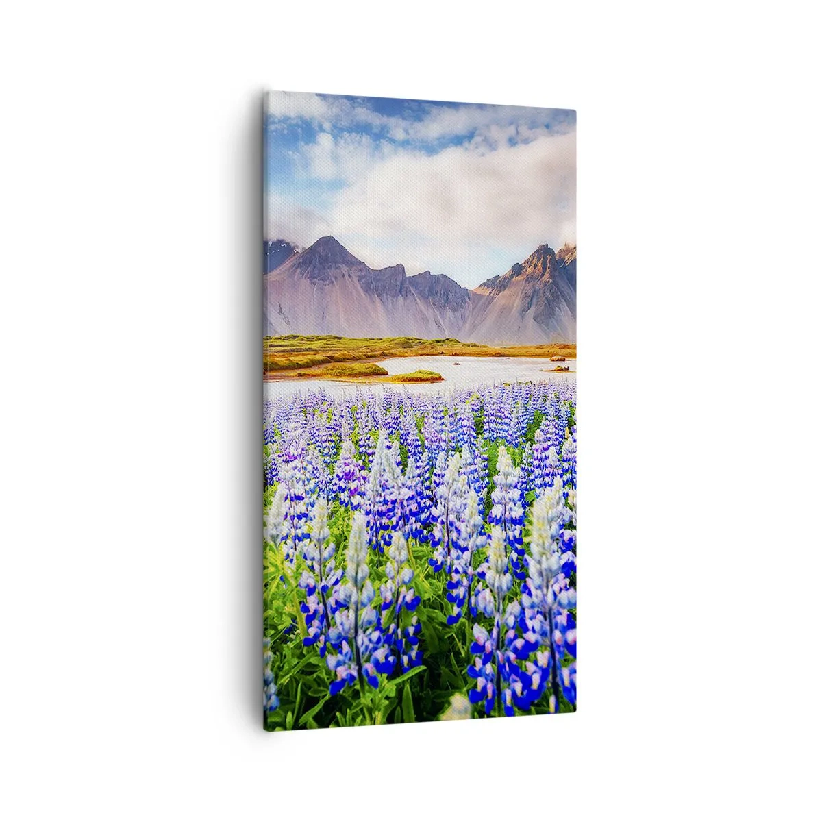 Quadro su tela - Stampe su Tela - Forza e asprezza accanto alla mitezza - 55x100 cm