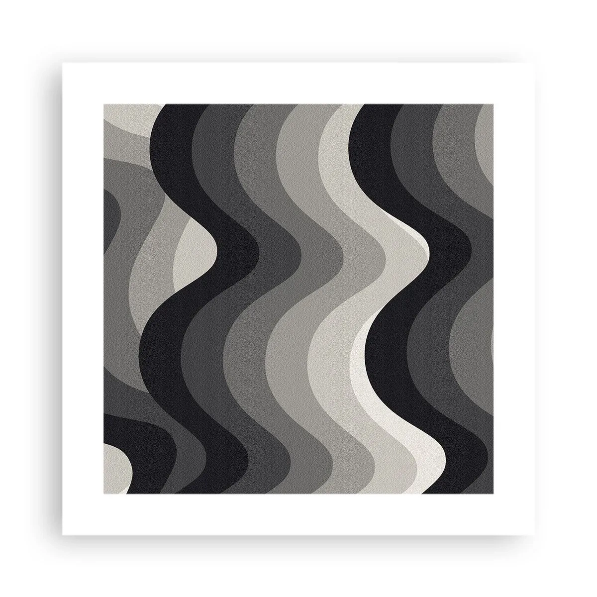 Poster - Un'onda dopo l'altra - 40x40 cm