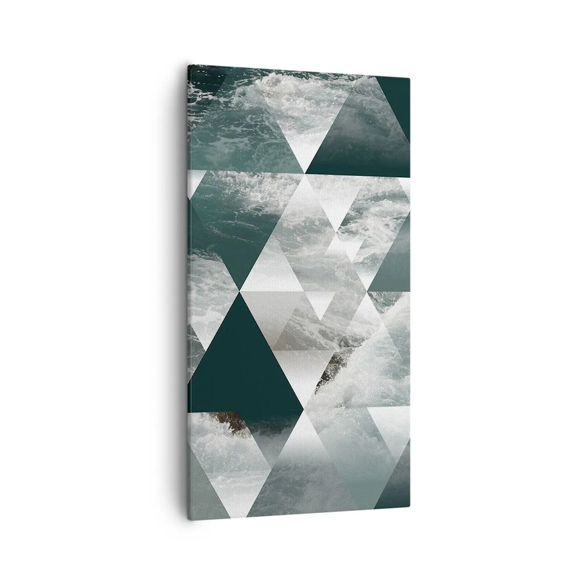 Quadro su tela - Stampe su Tela - Prospettiva di cristallo - 55x100 cm