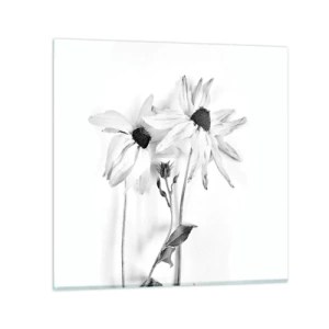 Quadro su vetro - Nessuno vuole essere solo - 70x70 cm