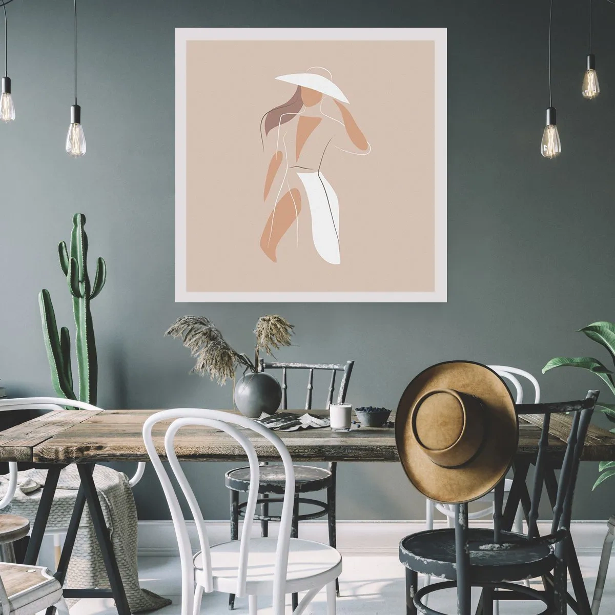 Poster - La moda è un gioco - 60x60 cm