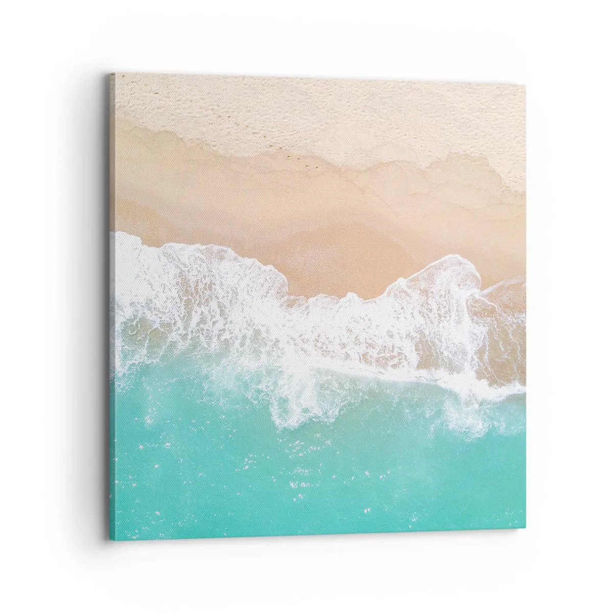 Quadro su tela - Stampe su Tela - Un tocco carezzevole - 70x70 cm
