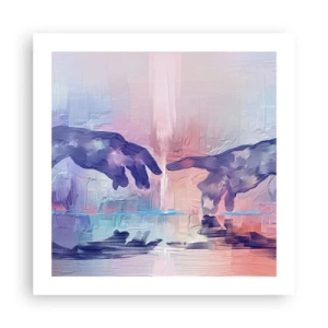 Poster - La scintilla divina della vita - 50x50 cm