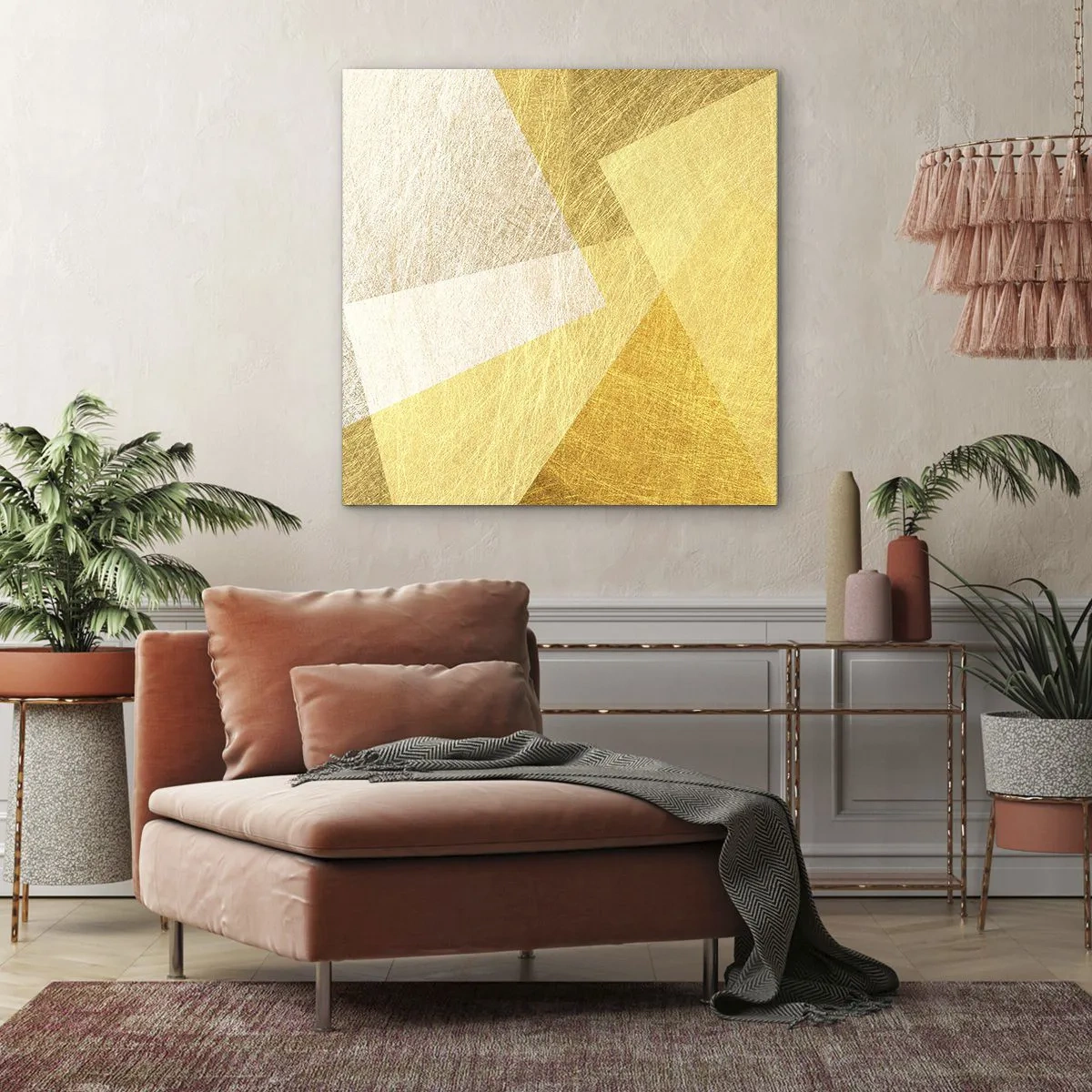 Quadro su tela - Stampe su Tela - La pace della geometria - 30x30 cm