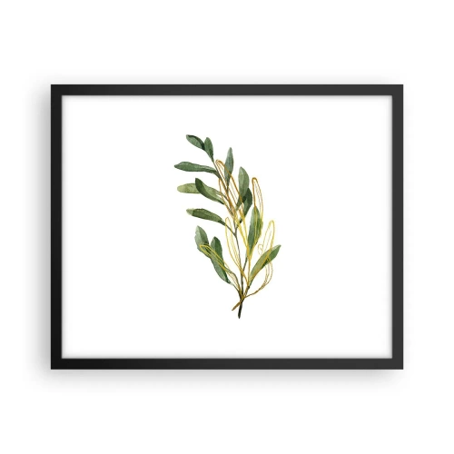 Poster in cornice nera - Tutto ciò che è buono - 50x40 cm