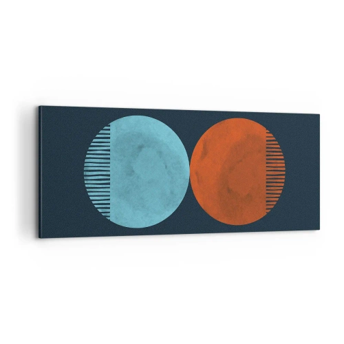 Quadro su tela - Stampe su Tela - Solo geometria? - 100x40 cm