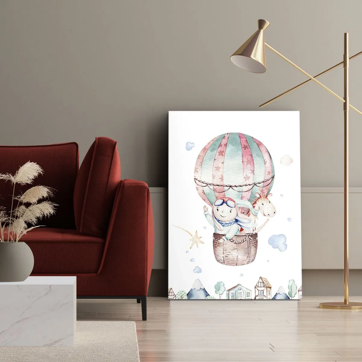 Quadro su tela - Stampe su Tela - Torniamo presto! - 80x120 cm