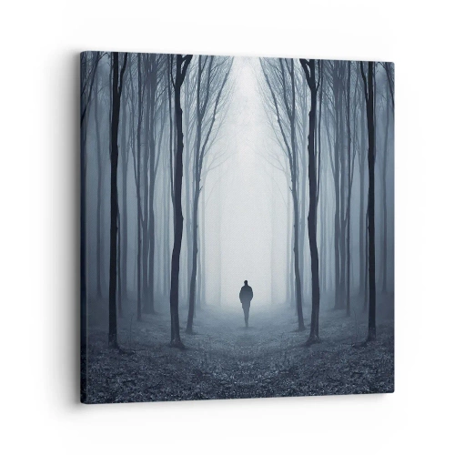 Quadro su tela - Stampe su Tela - E tutto è semplice e chiaro - 30x30 cm