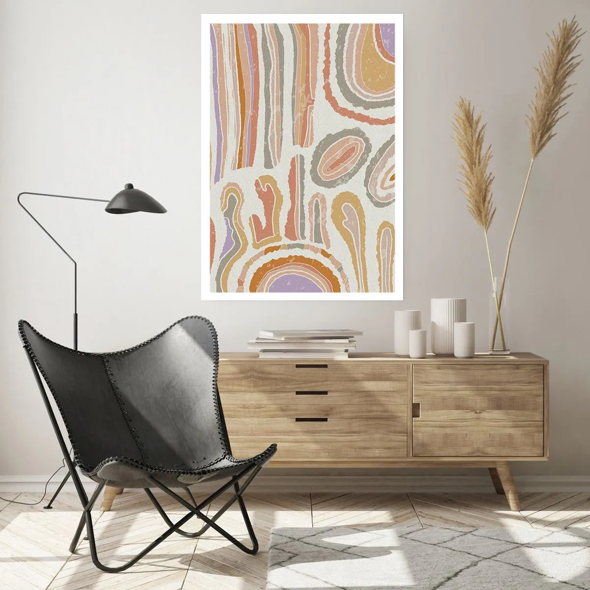 Poster - Sezioni colorate - 40x50 cm