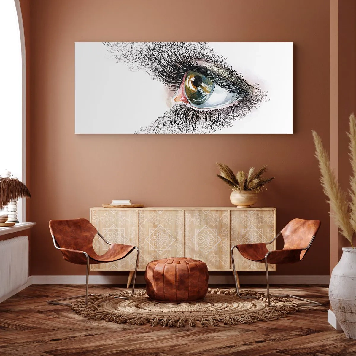Quadro su tela - Stampe su Tela - Guarda dentro l'anima - 100x40 cm