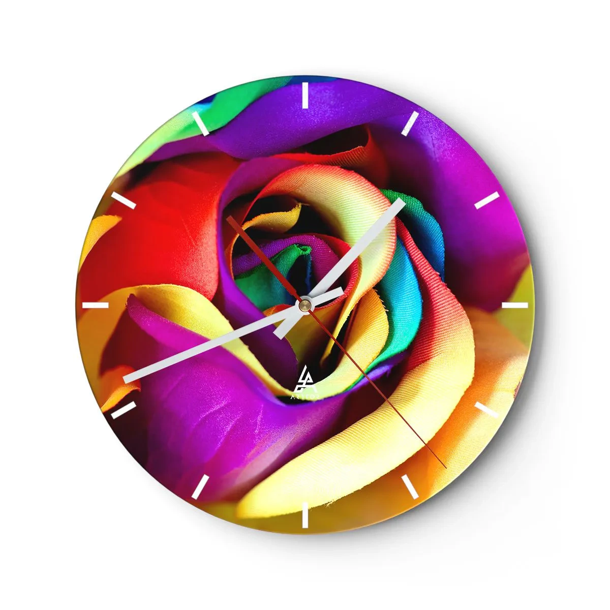 Orologio da parete - Orologio in Vetro - È impossibile - 40x40 cm