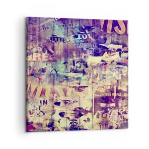Quadro su tela - Stampe su Tela - E questo resterà - 60x60 cm