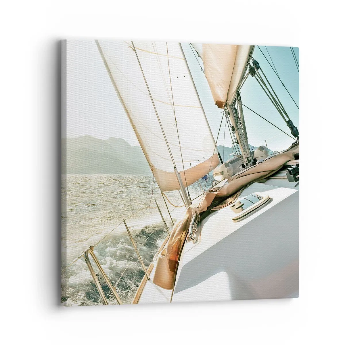 Quadro su tela - Stampe su Tela - A vele spiegate - 30x30 cm