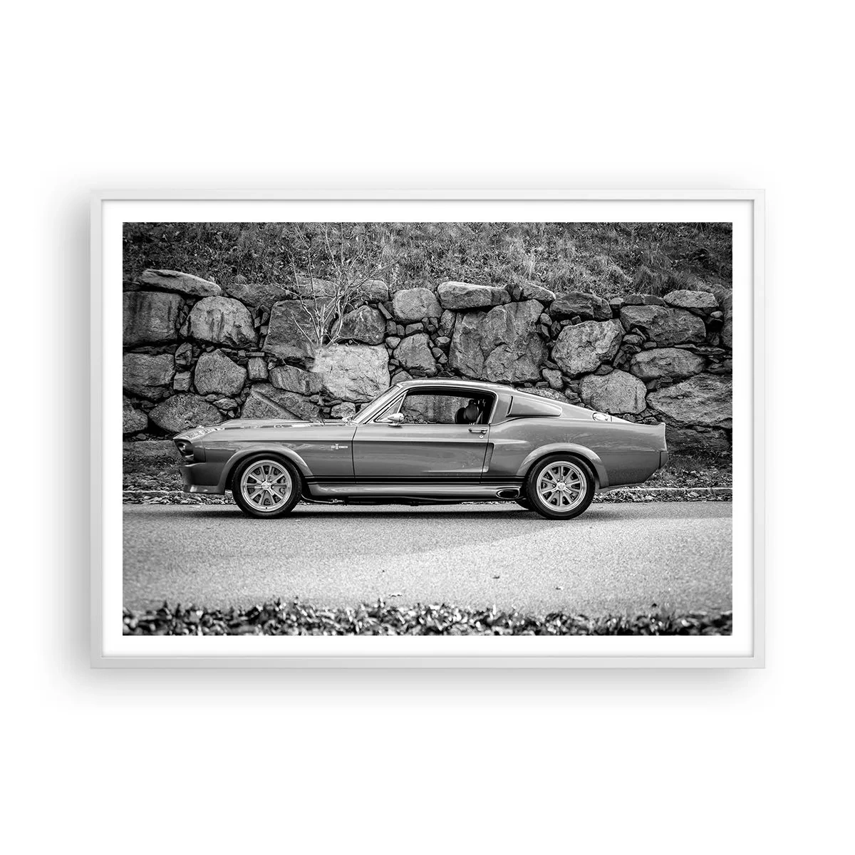 Poster in cornice bianca - La leggenda degli anni '60 - 100x70 cm