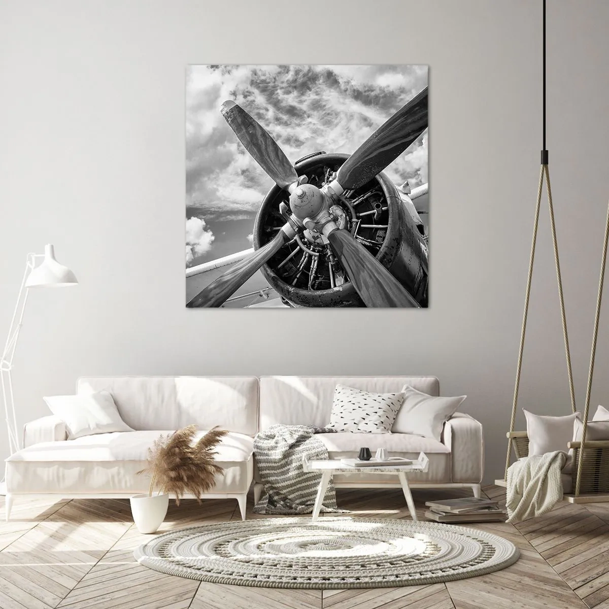 Quadro su tela - Stampe su Tela - Il dominatore dell'aria - 40x40 cm