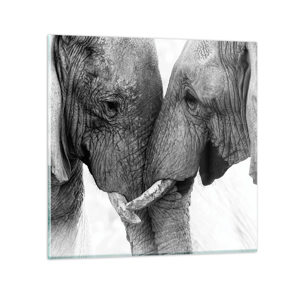 Quadro su vetro - Dichiarazione sincera - 30x30 cm