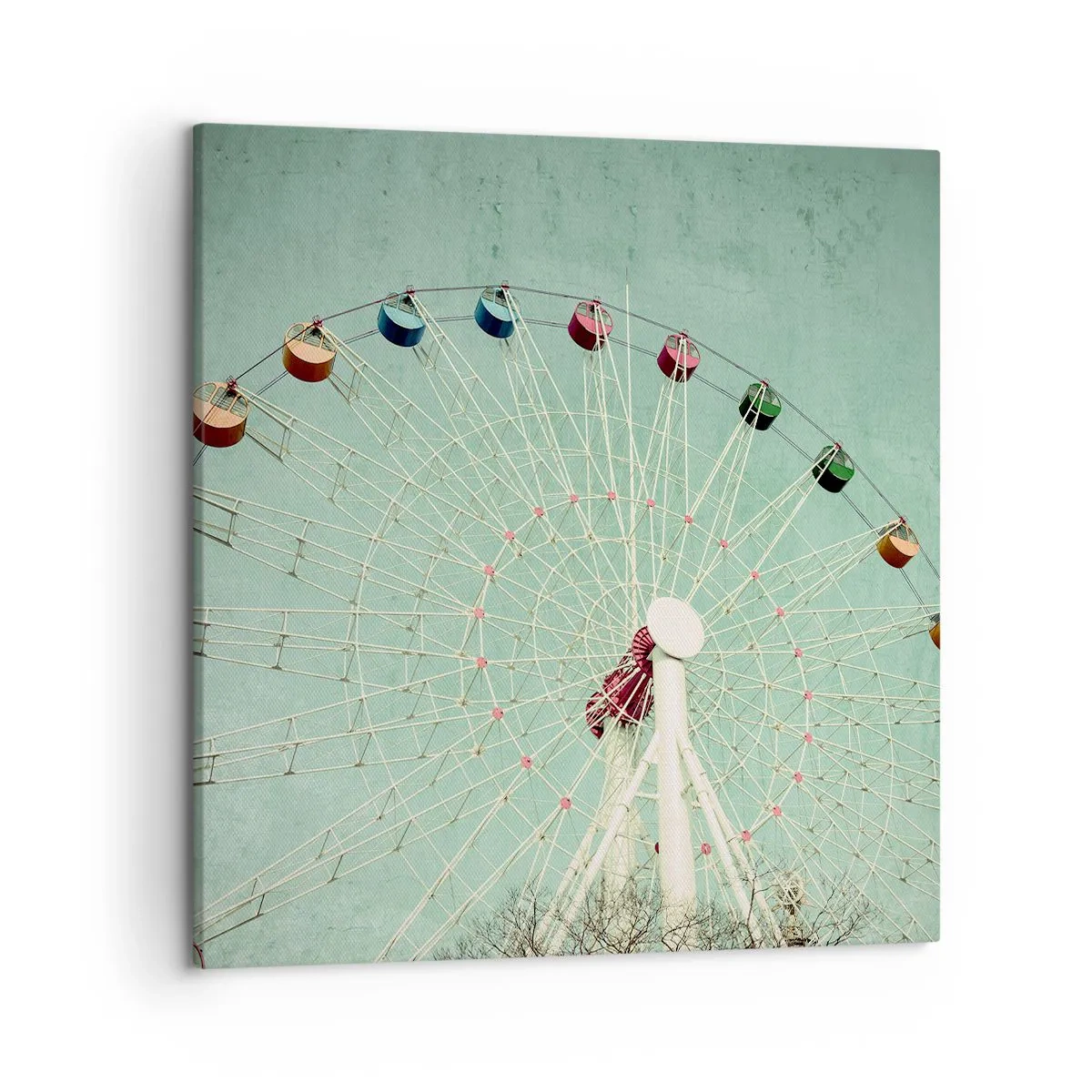 Quadro su tela - Stampe su Tela - Venite a divertirvi - 50x50 cm