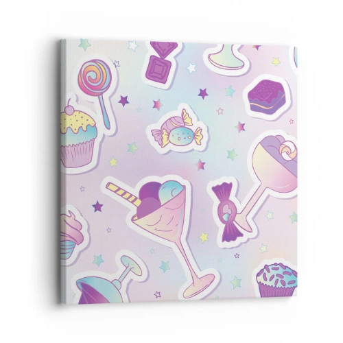 Quadro su tela - Stampe su Tela - Ogni giorno è il mio compleanno - 30x30 cm