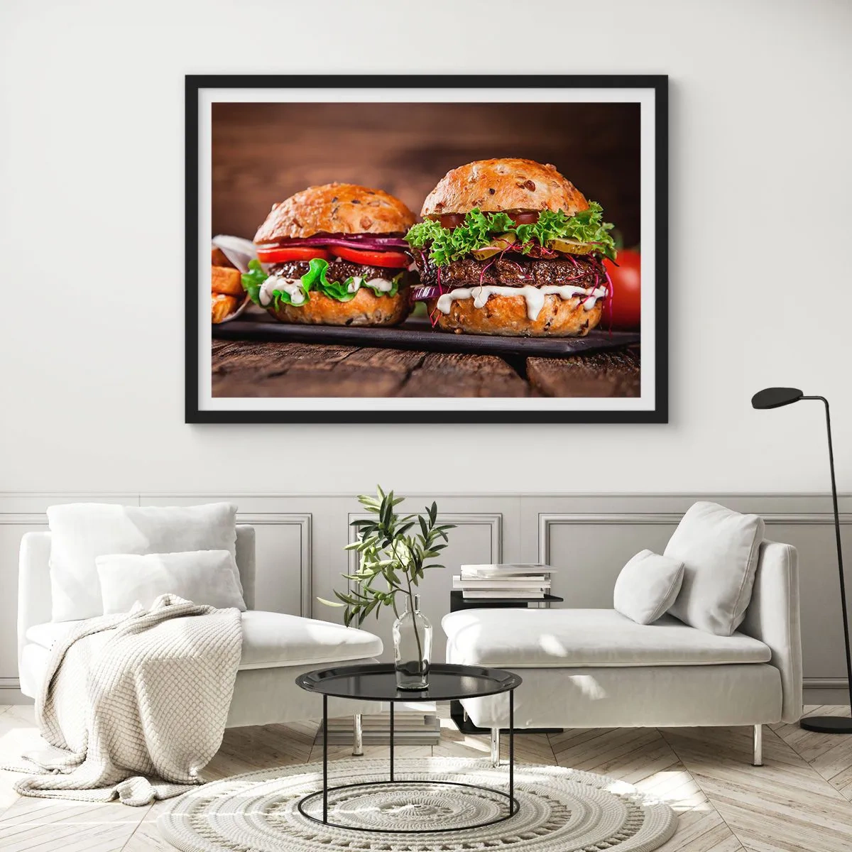 Poster in cornice nera - American dream - 50x40 cm